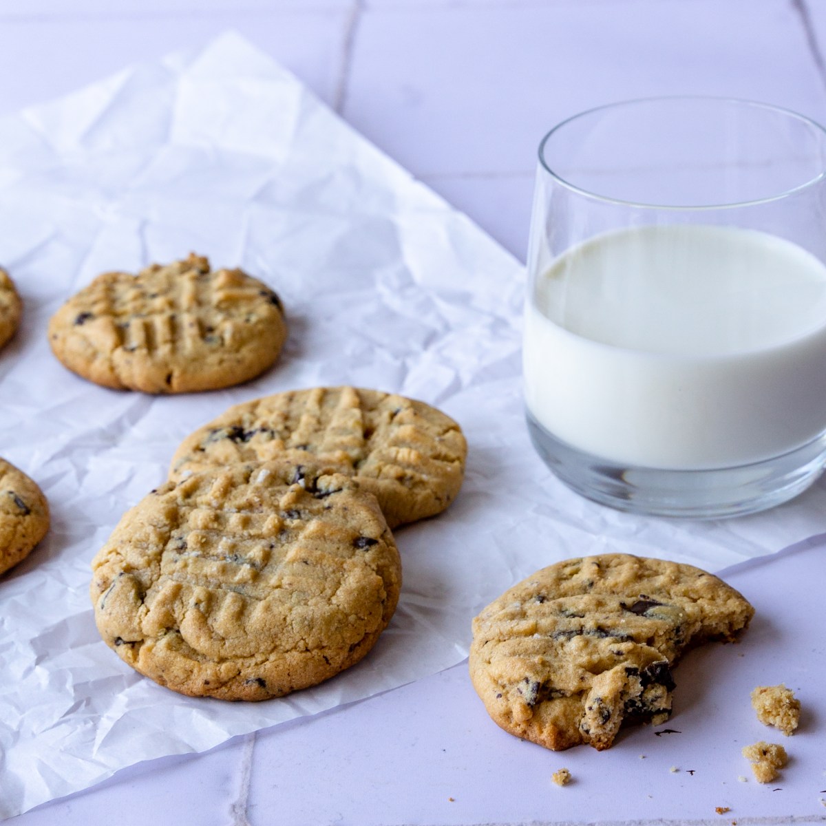 Peanut Butter Chocolate Chunk Cookies