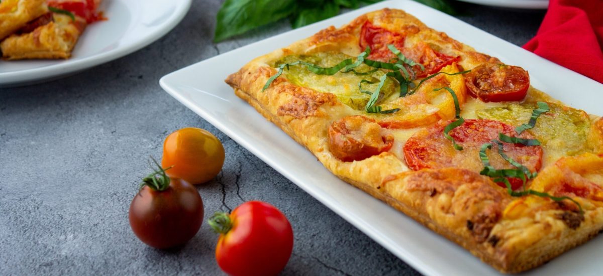 Tomato and Mozzarella Puff Pastry