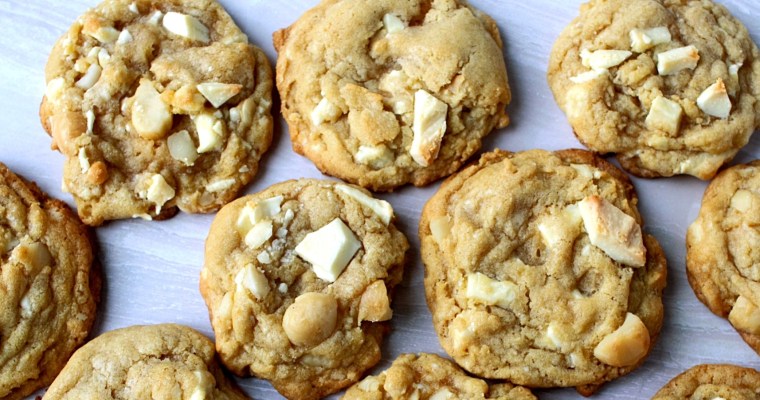 White Chocolate Macadamia Cookies