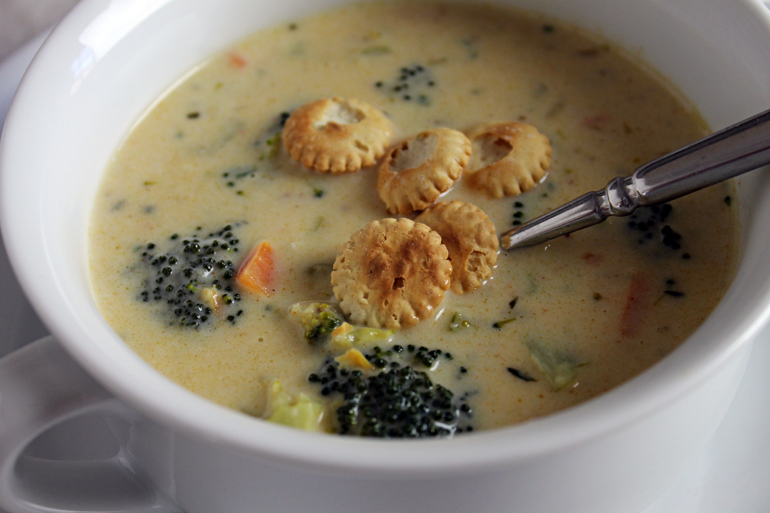 Cream of Broccoli Soup • Saturdays with Frank